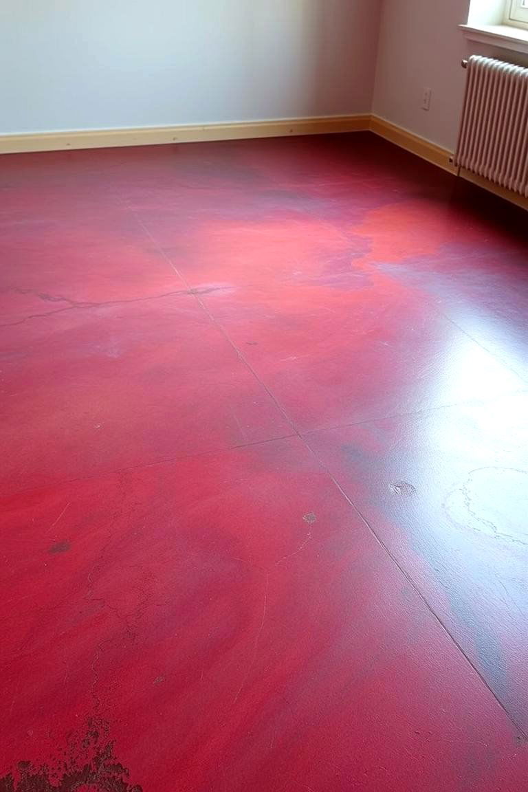 Colored Concrete Finishes - 24 Concrete Floor Design Ideas