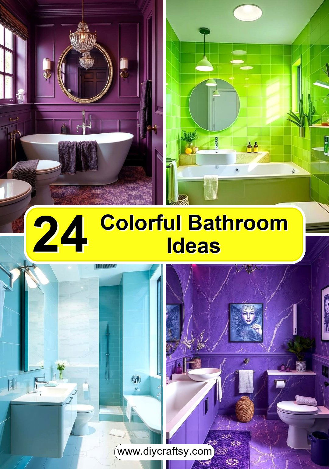 Colorful Bathroom Ideas