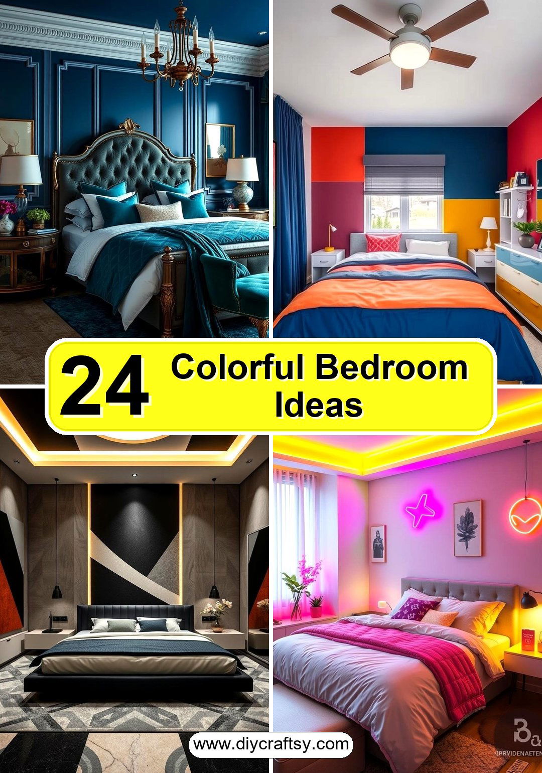 Colorful Bedroom Ideas
