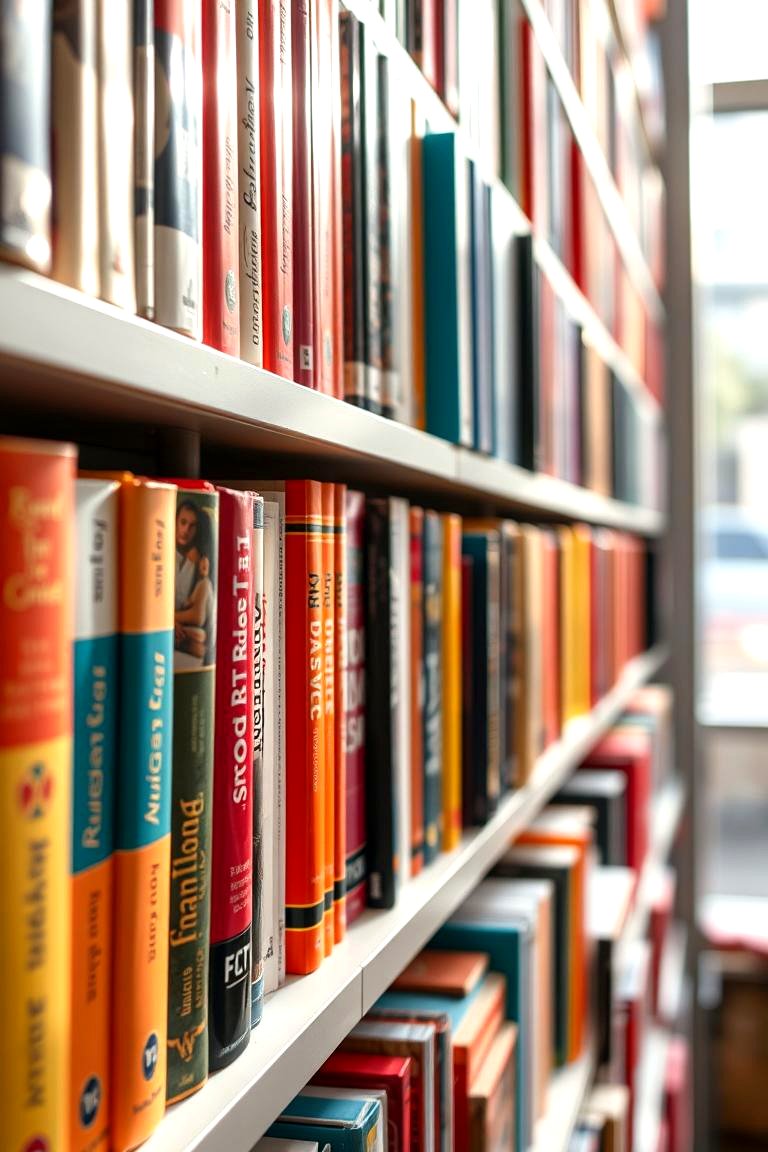 Colorful Book Displays - 24 Shelf Decor Ideas