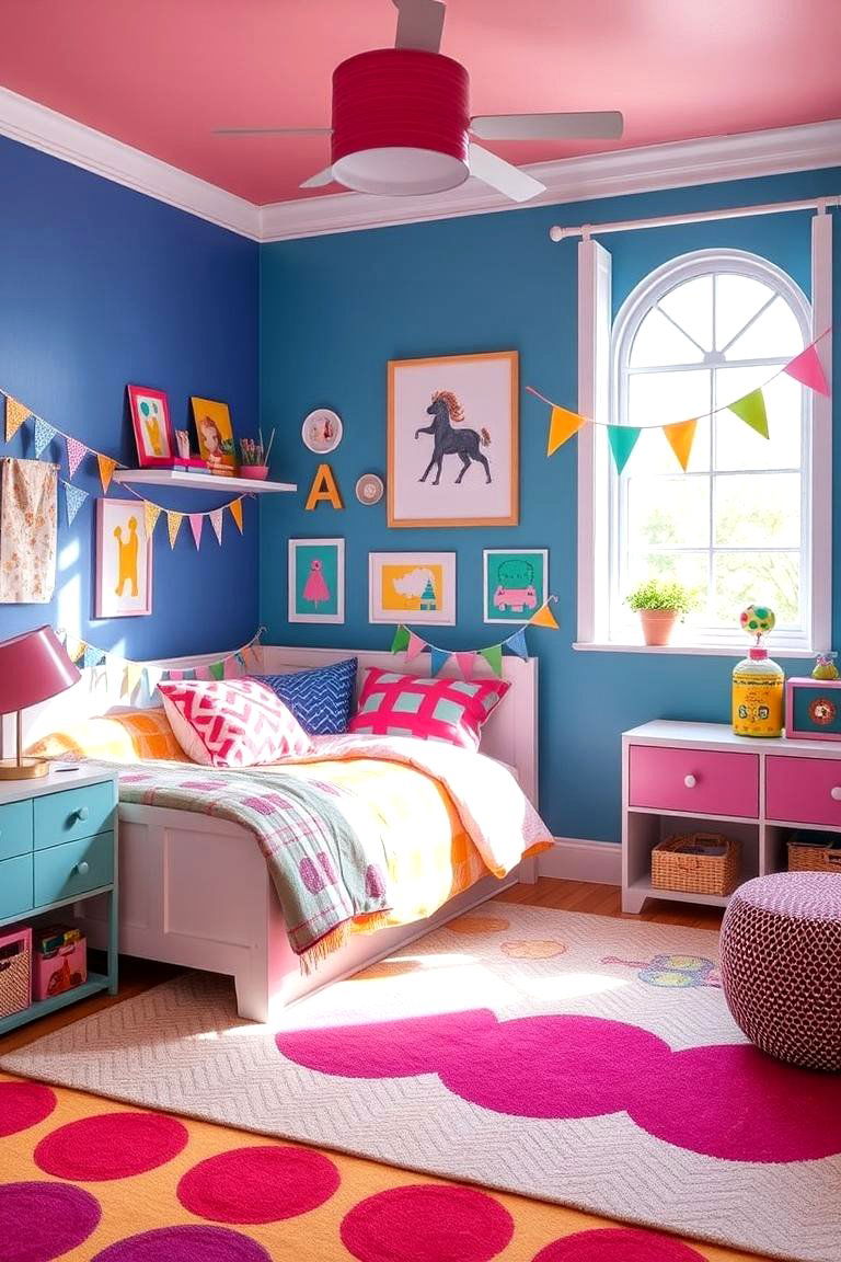 Colorful Kids Room Decorating - 24 Room Decorating Ideas