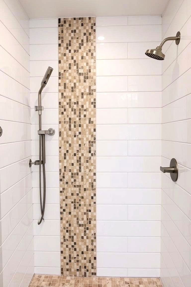 Combination of Materials - 24 Shower Surround Ideas