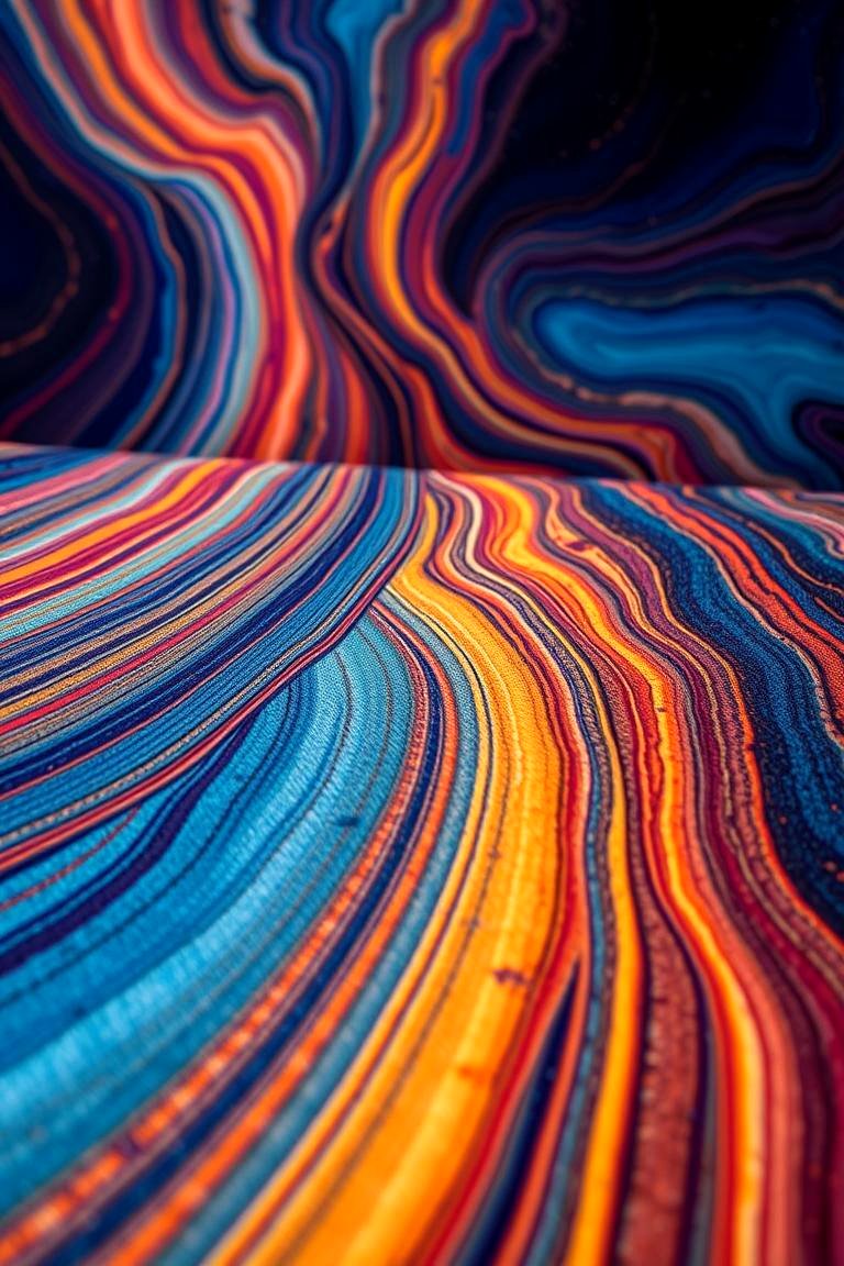 Comet Trail Upholstery - 24 galaxy space-themed bedroom ideas