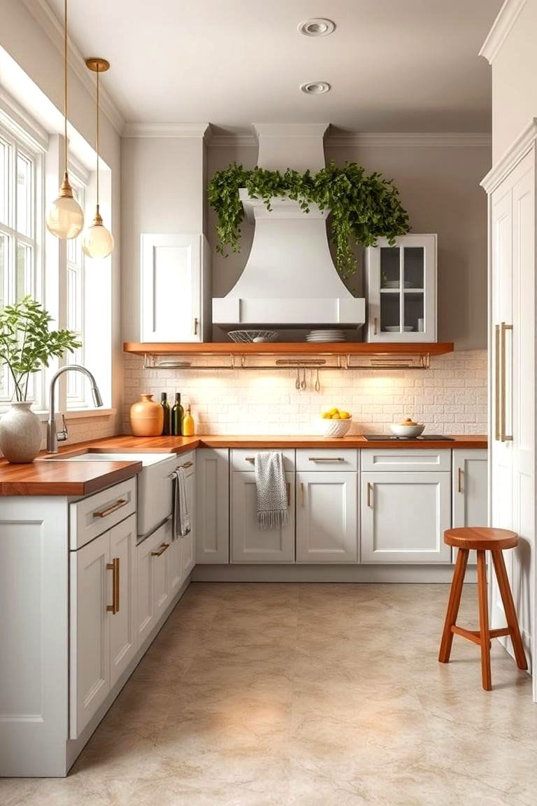 Comfort Underfoot Design - 24 Linoleum Kitchen Flooring Ideas