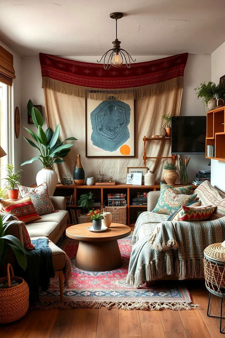 Comfortable Bohemian Indie Room - 24 Indie Room Ideas