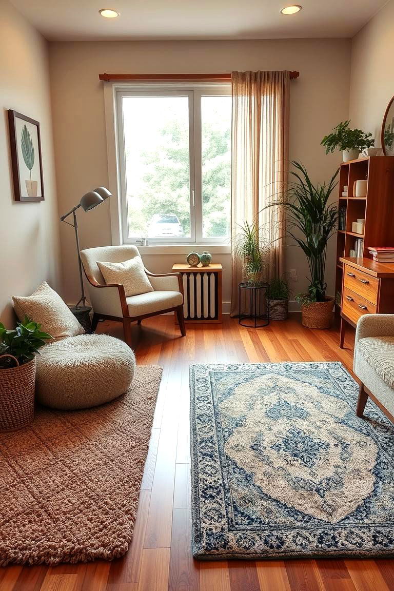 Comfortable Flooring Choices - 24 Therapist Office Decor Ideas