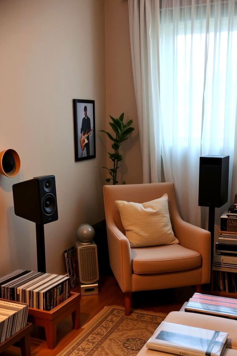 Comfortable Listening Nook - 24 Music Room Ideas