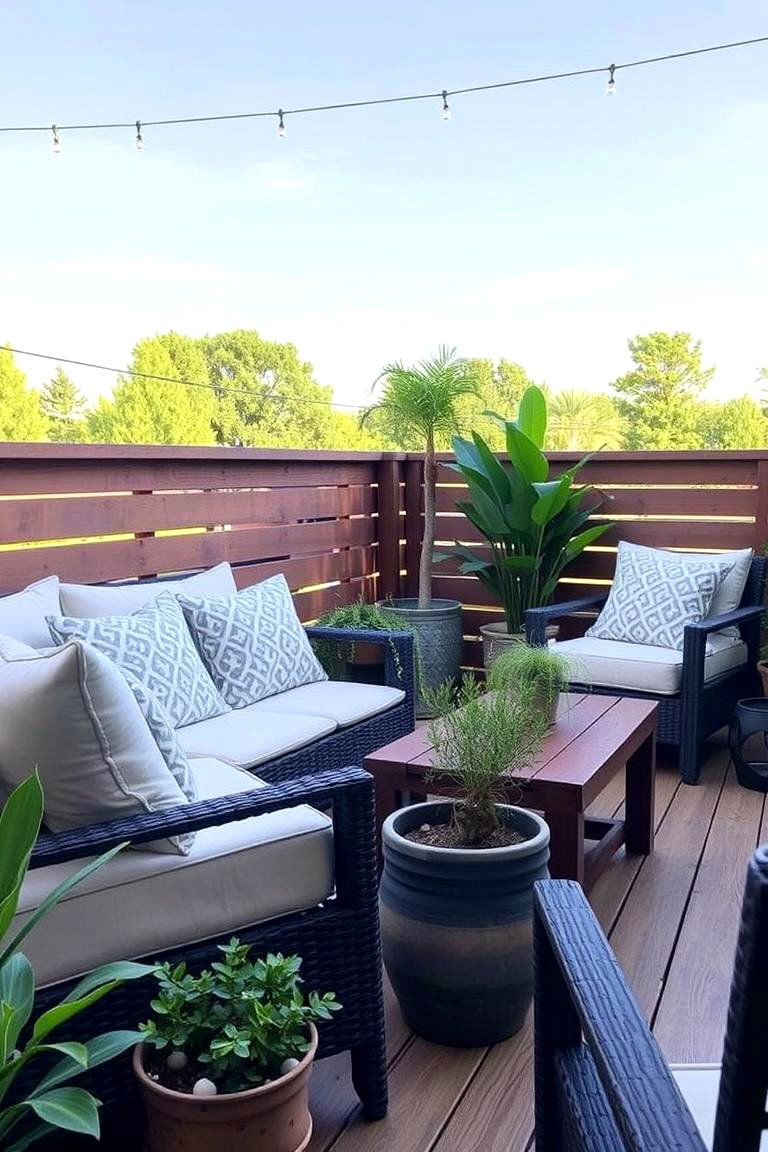 Comfortable Outdoor Seating - 24 Outdoor Decor Ideas