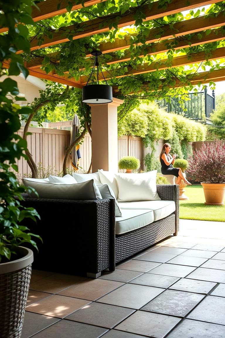 Comfortable Outdoor Sofa - 24 Garden Seating Ideas