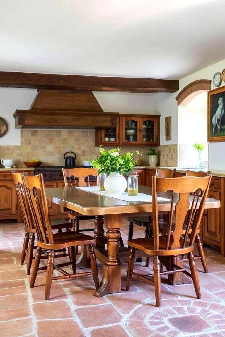 Comfortable Seating Areas - 24 Tuscan Kitchen Design Ideas