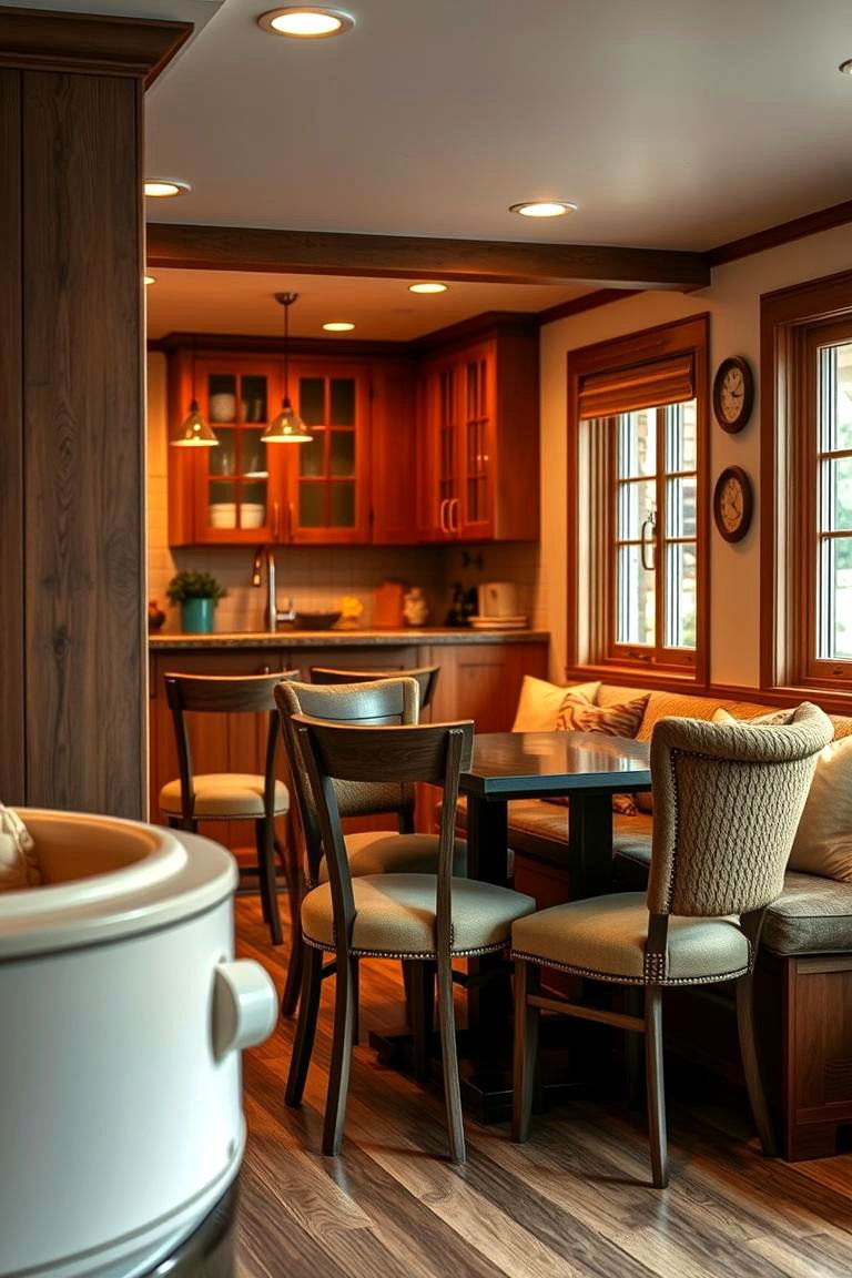 Comfortable Seating Areas - 24 Cashmere Kitchen Ideas
