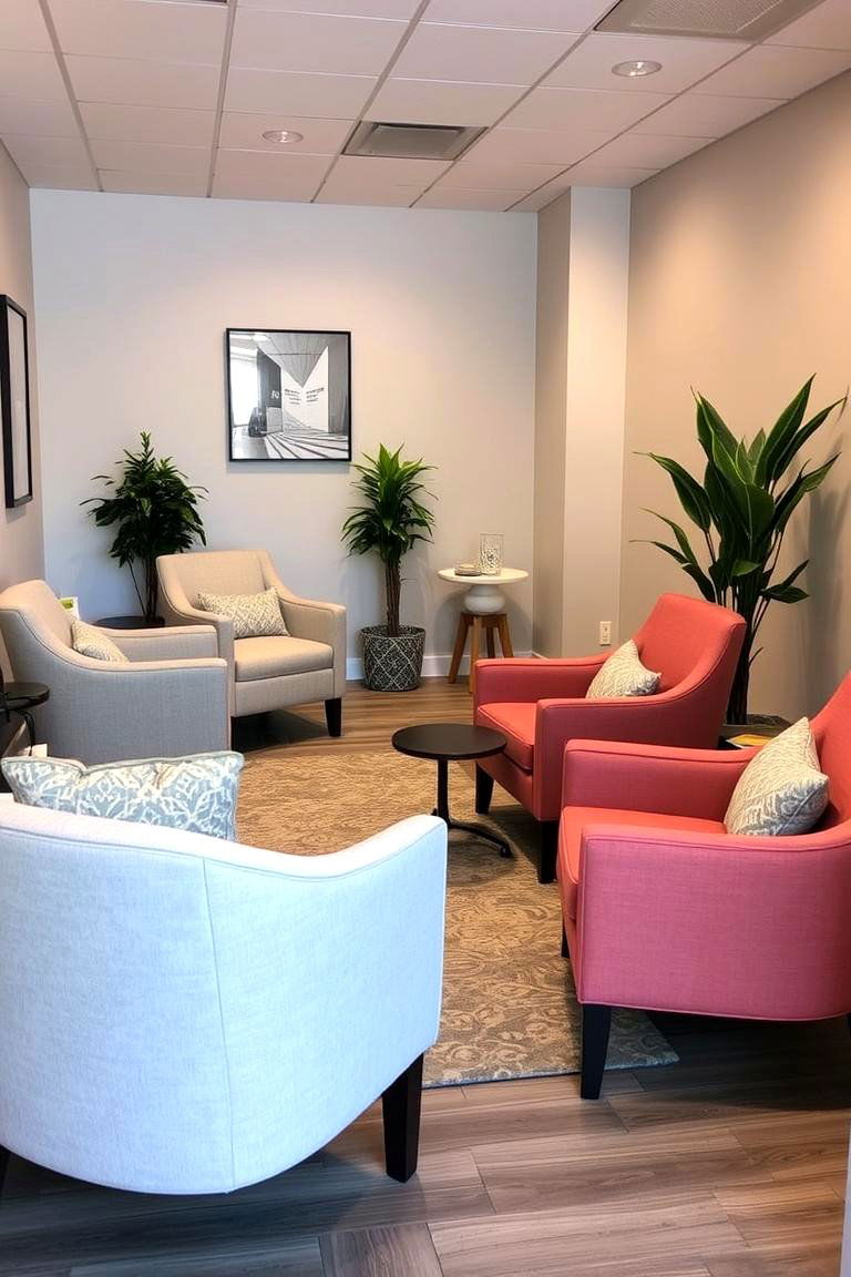 Comfortable Seating Arrangement - 24 Therapist Office Decor Ideas