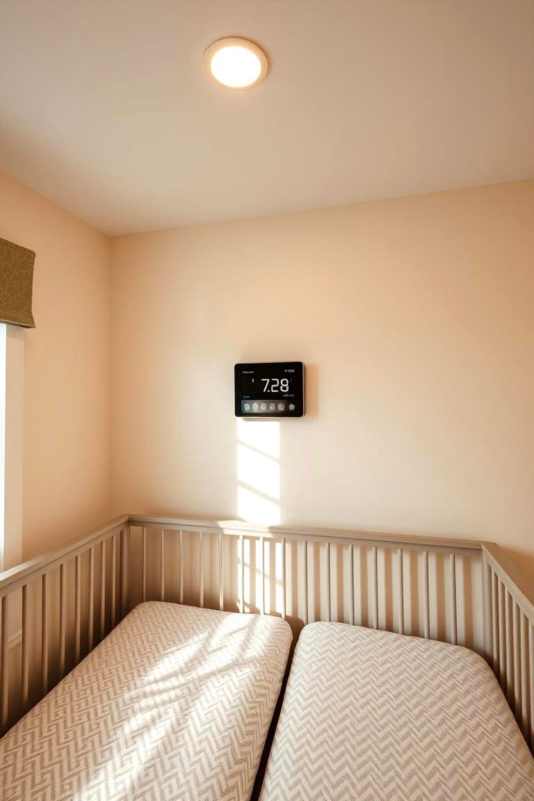 Comfortable Temperature Control - 24 Twin Nursery Ideas