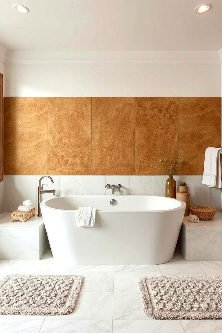 Comforting Bathtub Surrounds - 24 Cozy Bathroom Ideas