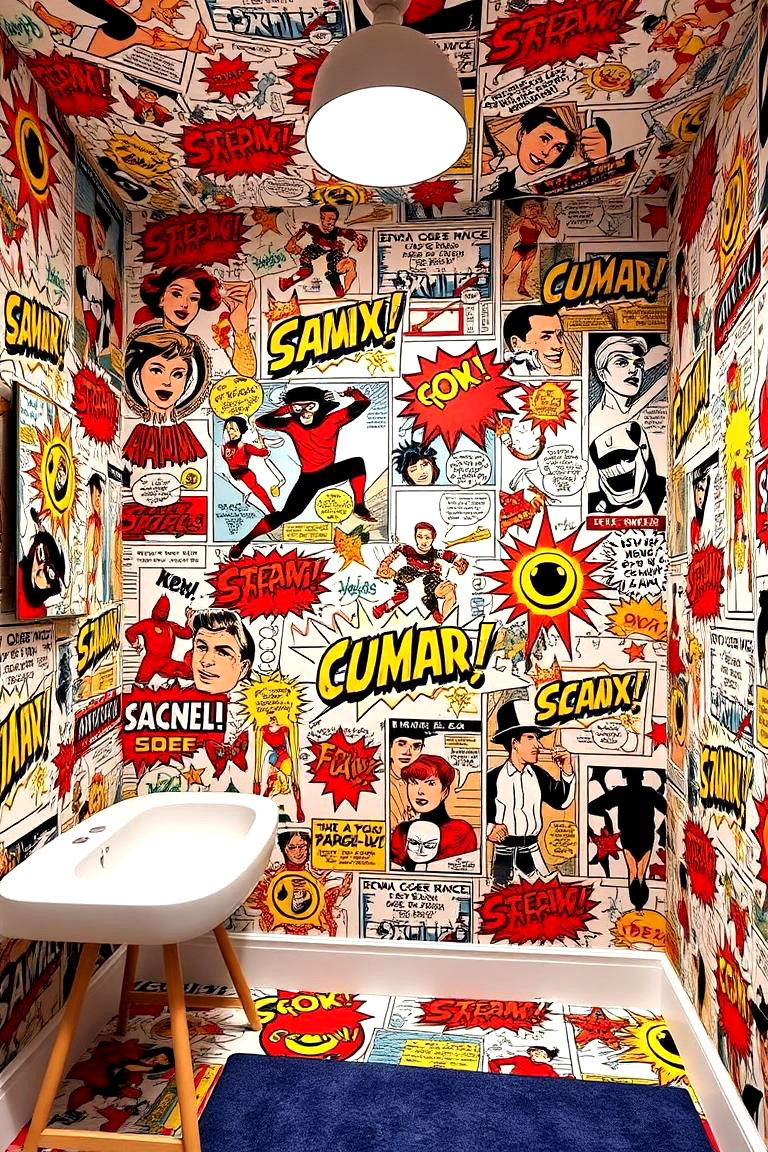 Comic Book Fun Energy - 24 Wallpaper Ideas
