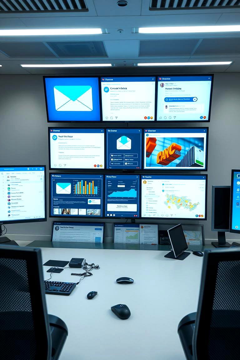 Communication Command Center - 24 Command Center Ideas