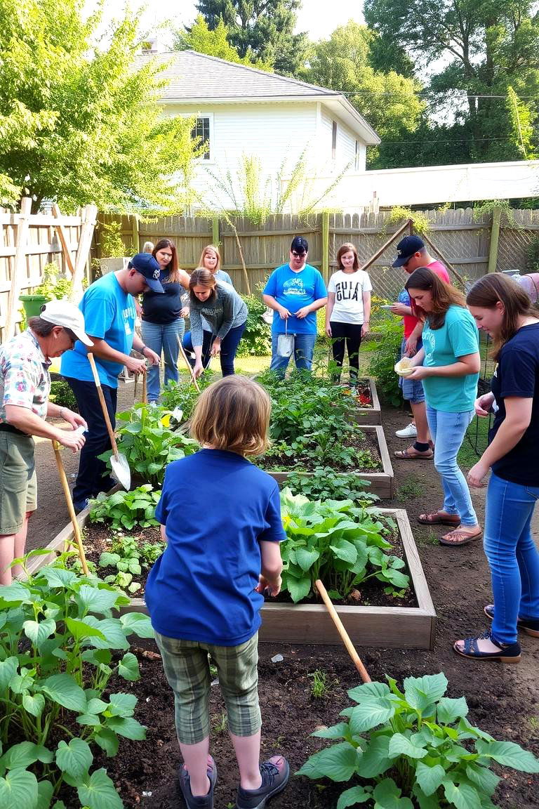 Community Collaboration Garden - 24 School Garden Ideas