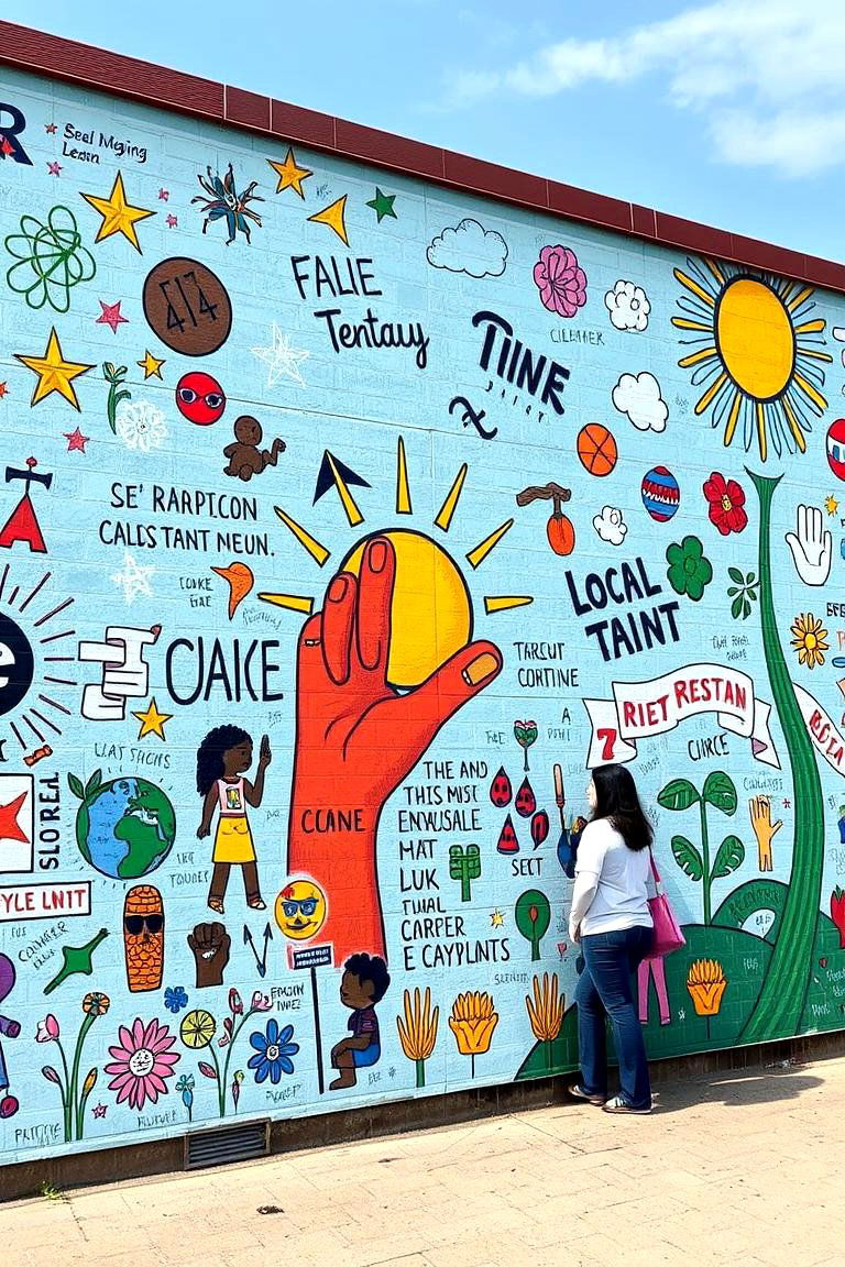 Community Collaboration Murals - 24 Library Murals