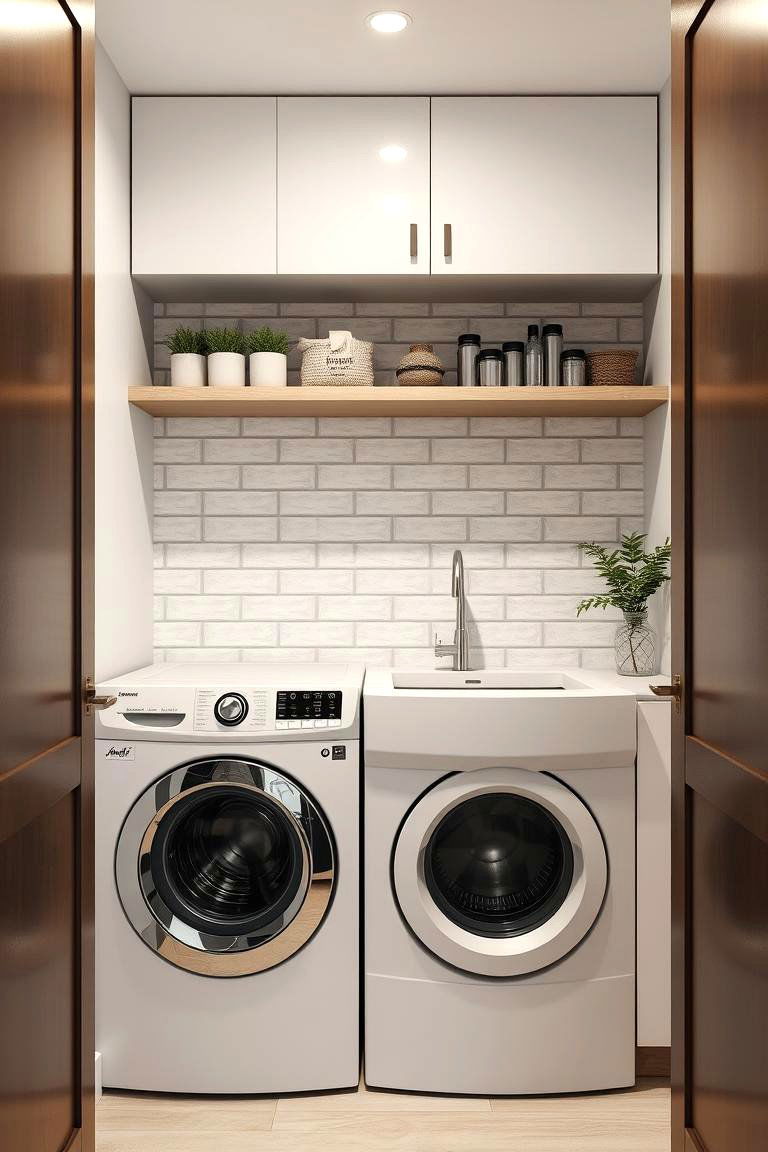 Compact Bar Style Solution - 24 Laundry Room Sink Ideas