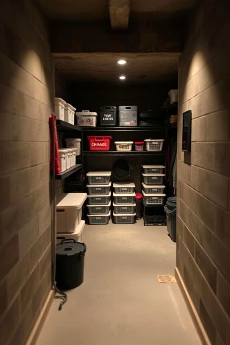 Compact Basement Safe Room - 24 Safe Room Ideas