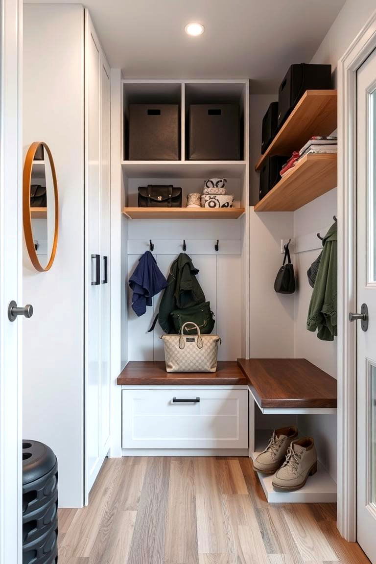 Compact Boot Room for Small Spaces - 24 Boot Room Ideas