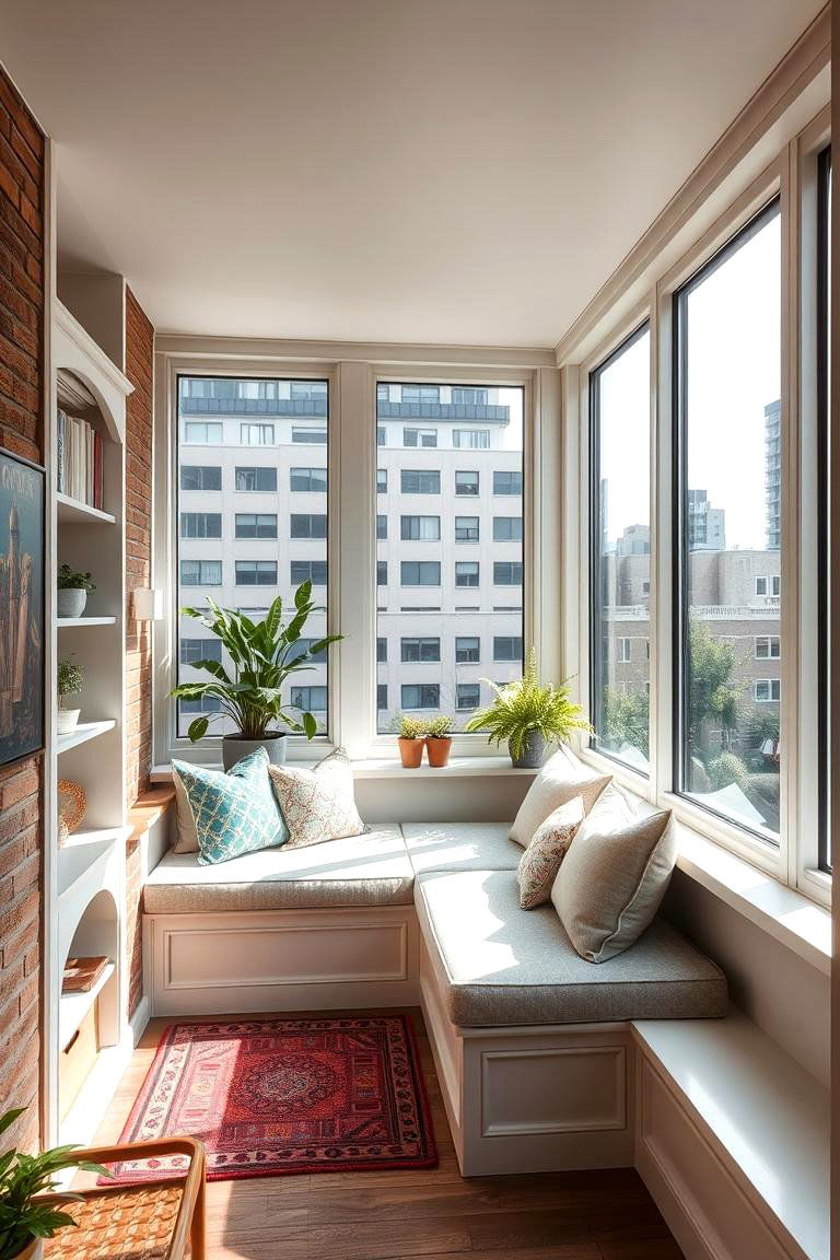 Compact City Sunroom - 24 Sunroom Ideas