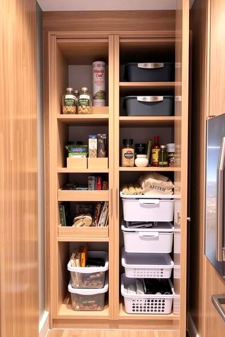 Compact Corner Pantry - 24 Corner Pantry Ideas