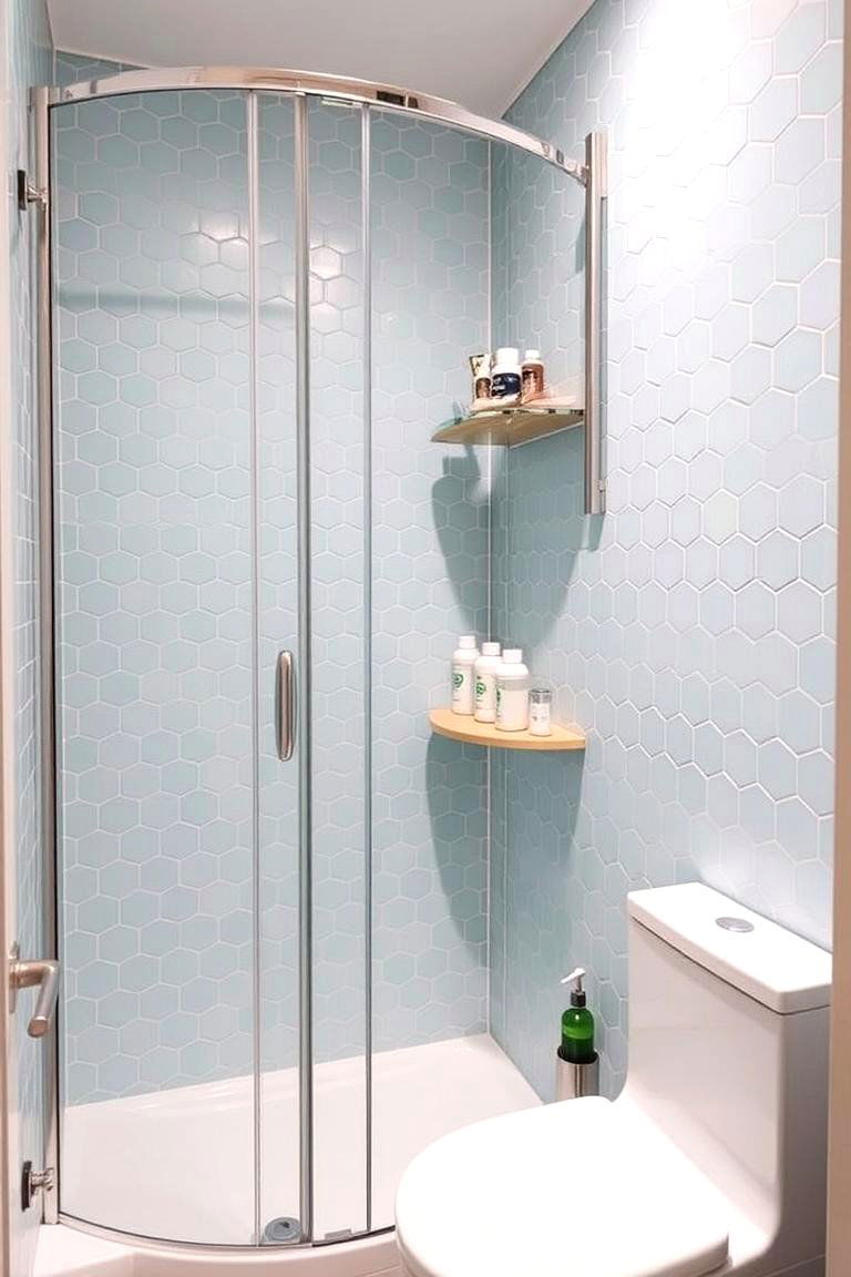 Compact Corner Wet Room - 24 Wet Room Ideas