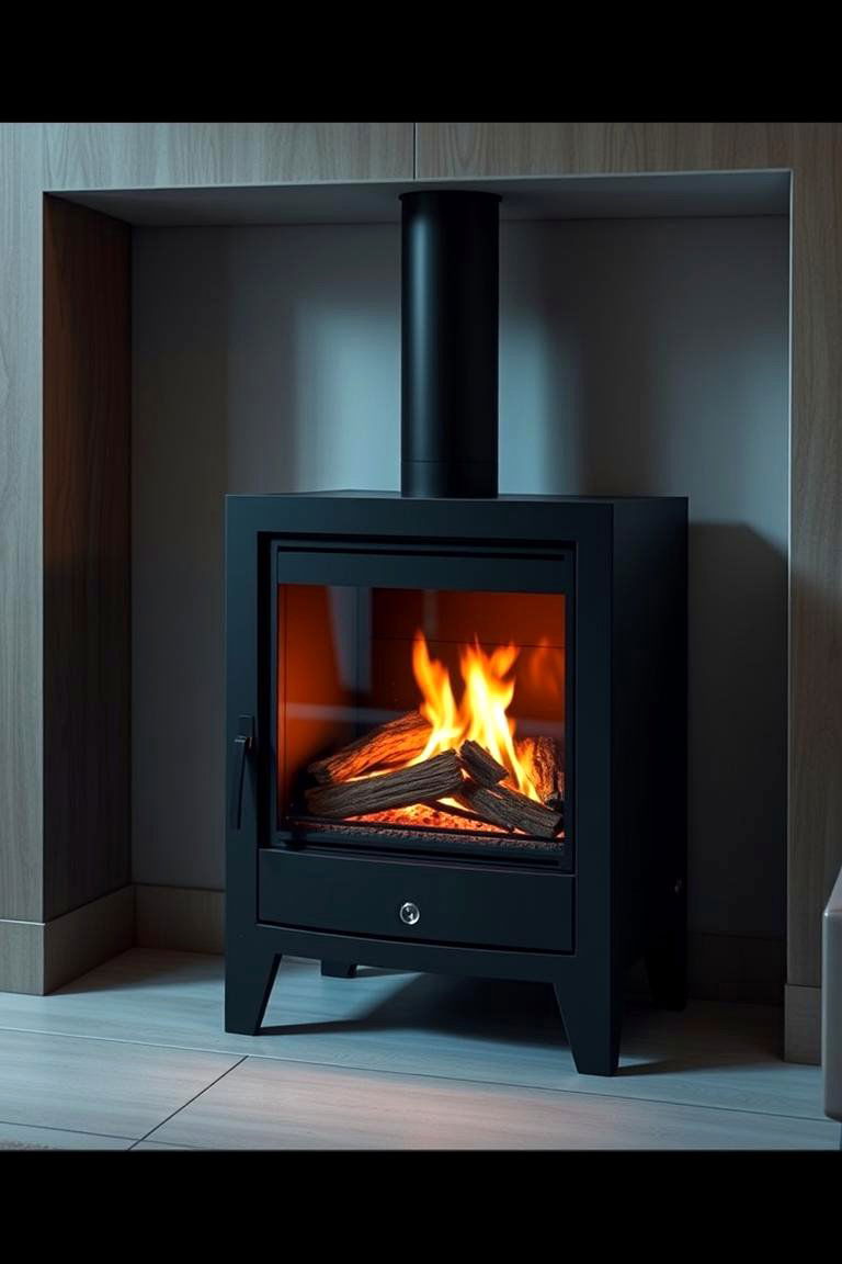 Compact Fireplace Units - 24 Mid-century Modern Fireplace Ideas