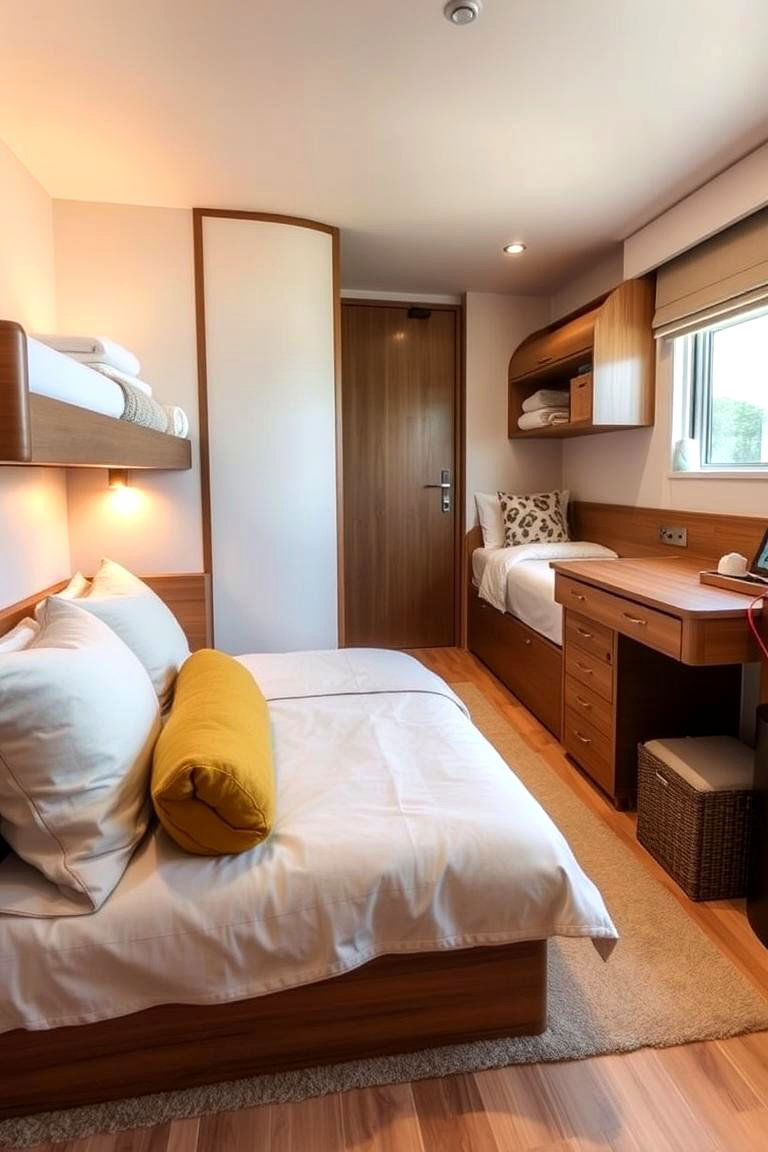 Compact Guest Room - 24 Snug Room Ideas