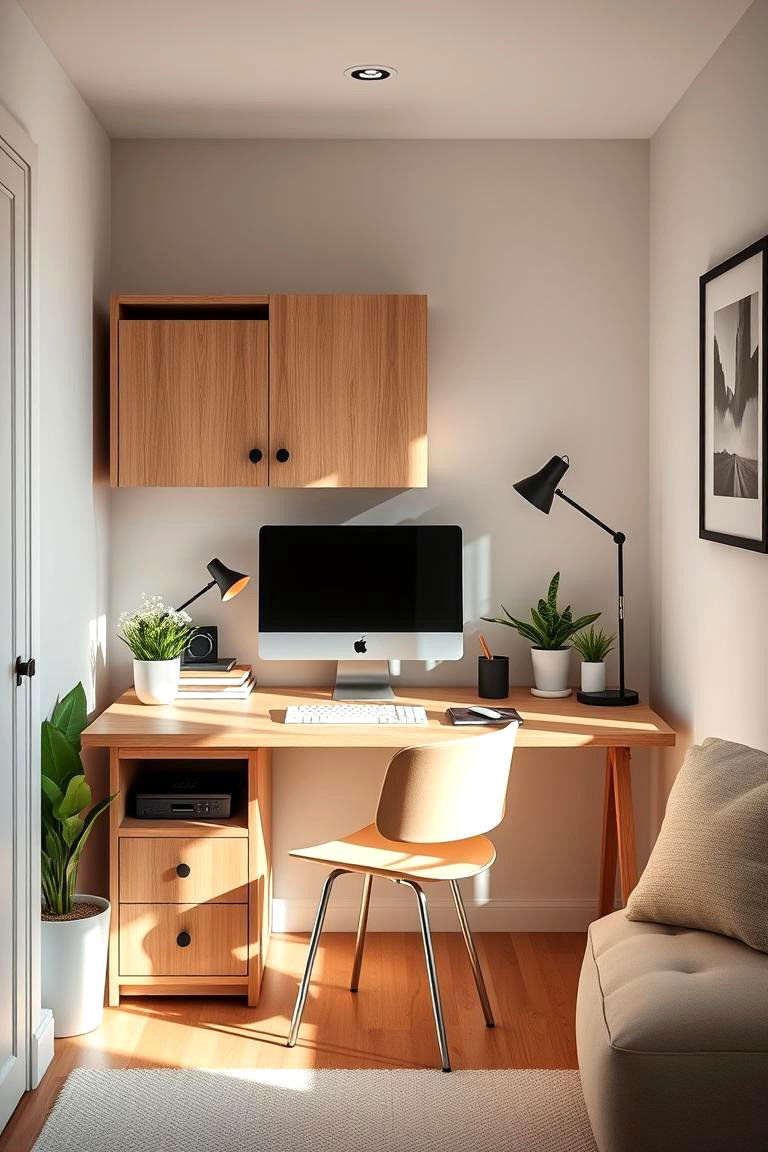 Compact Home Office Desk - 24 Studio Furniture Ideas