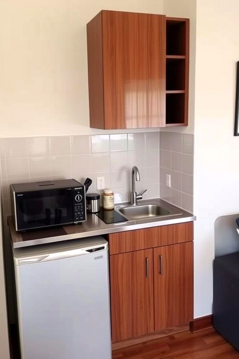 Compact Kitchen Appliances - 24 Studio Apartment Ideas