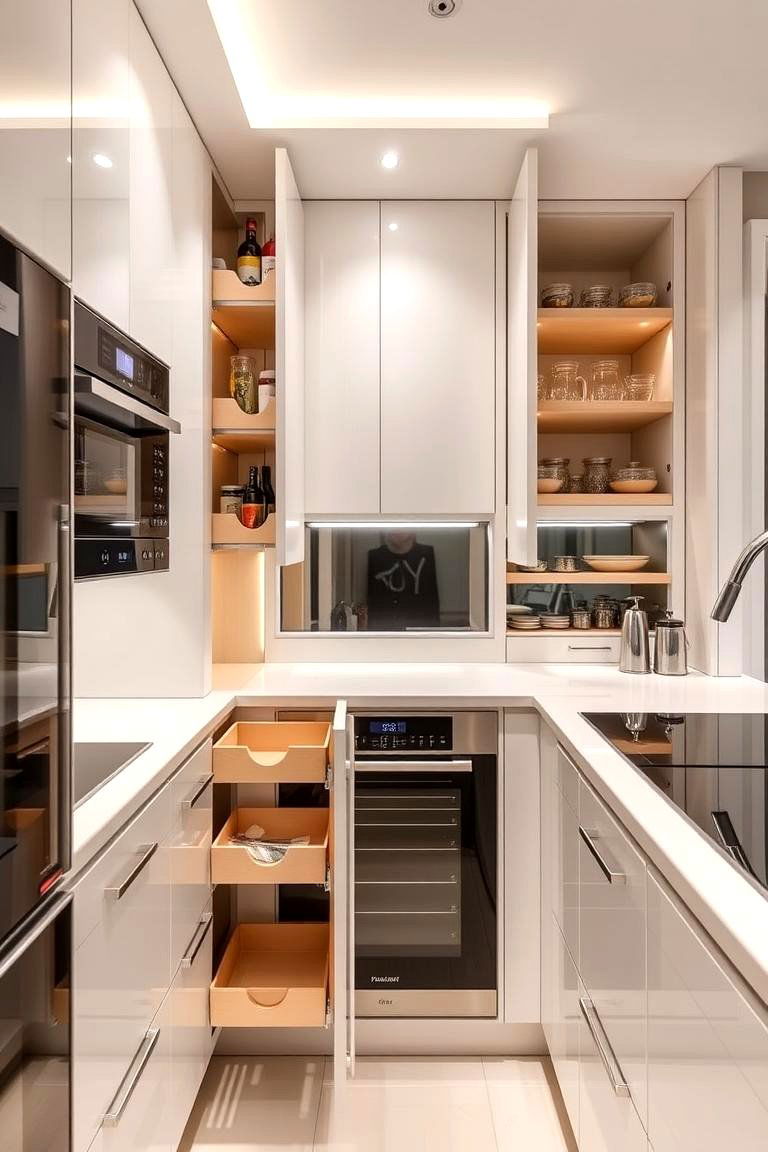 Compact Kitchen Design - 24 Tiny House Design Ideas