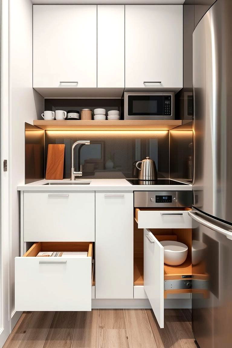 Compact Kitchen Design - 24 Kitchen Design Ideas