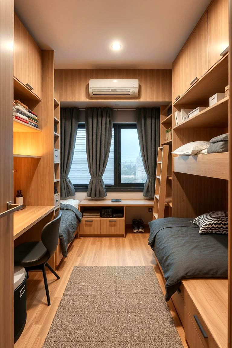 Compact Multi functional Furniture - 24 Boys Dorm Room Ideas