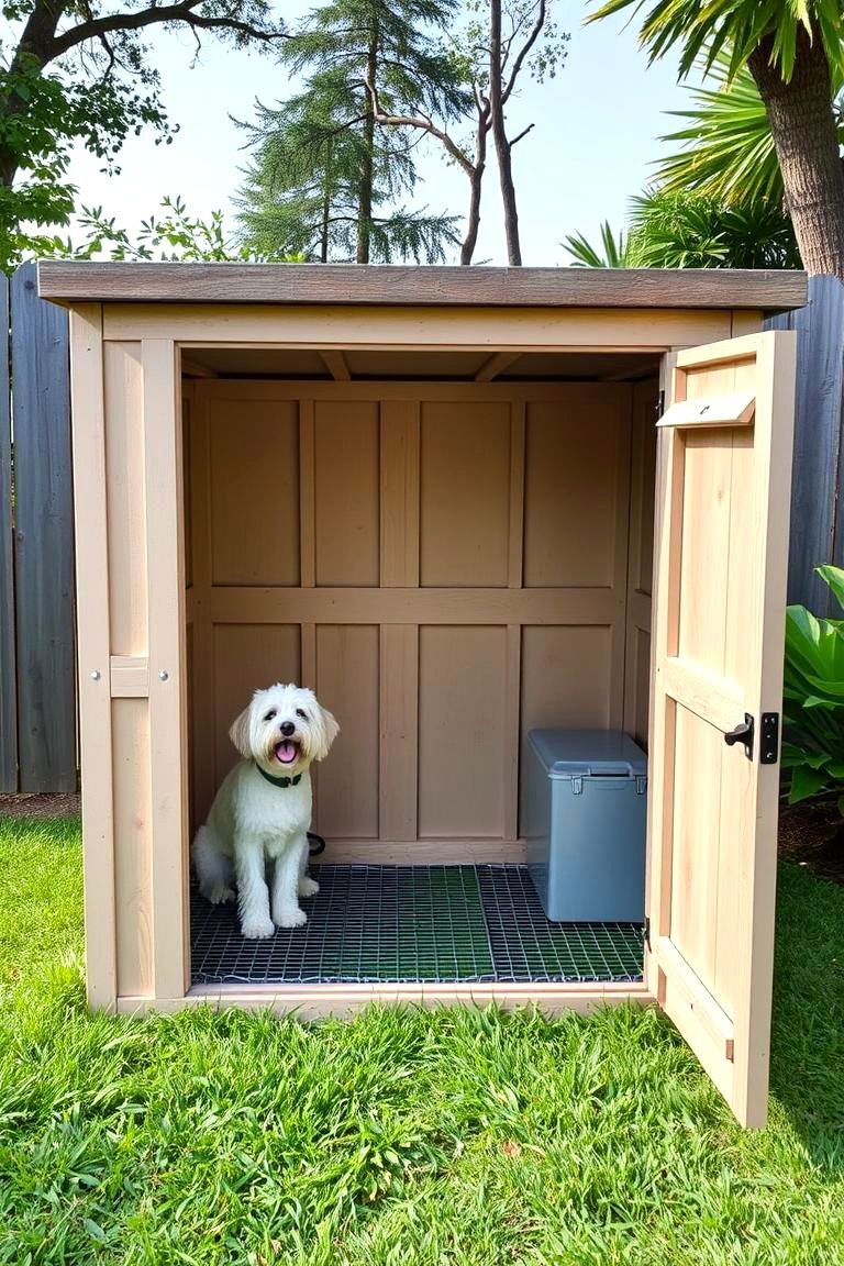 Compact Outdoor Kennel - 24 Dog Balcony Ideas