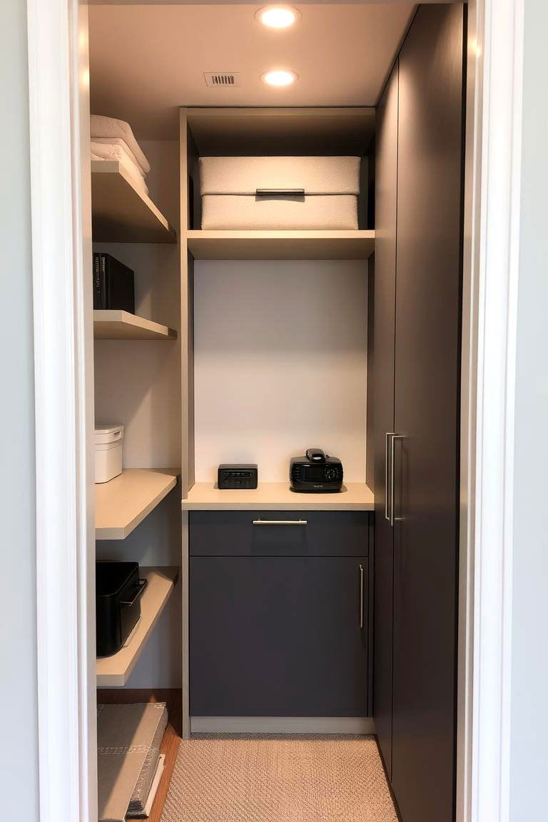 Compact Safe Room in a Closet - 24 Safe Room Ideas