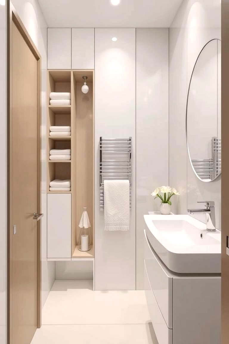 Compact Space Efficiency - 24 Ensuite Bathroom Ideas