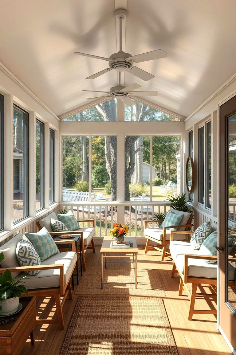 Compact Space Maximization - 24 Screened-in Porch Ideas