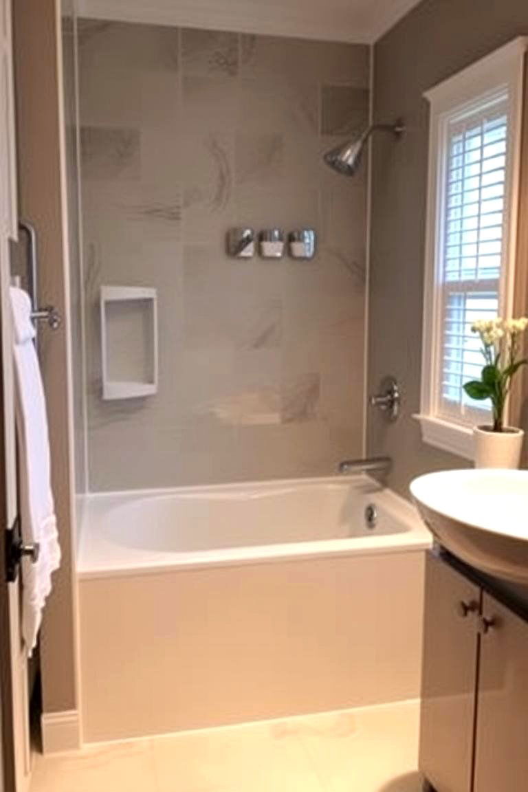 Compact Tub for Cozy Spaces - 24 Drop in Tub Ideas