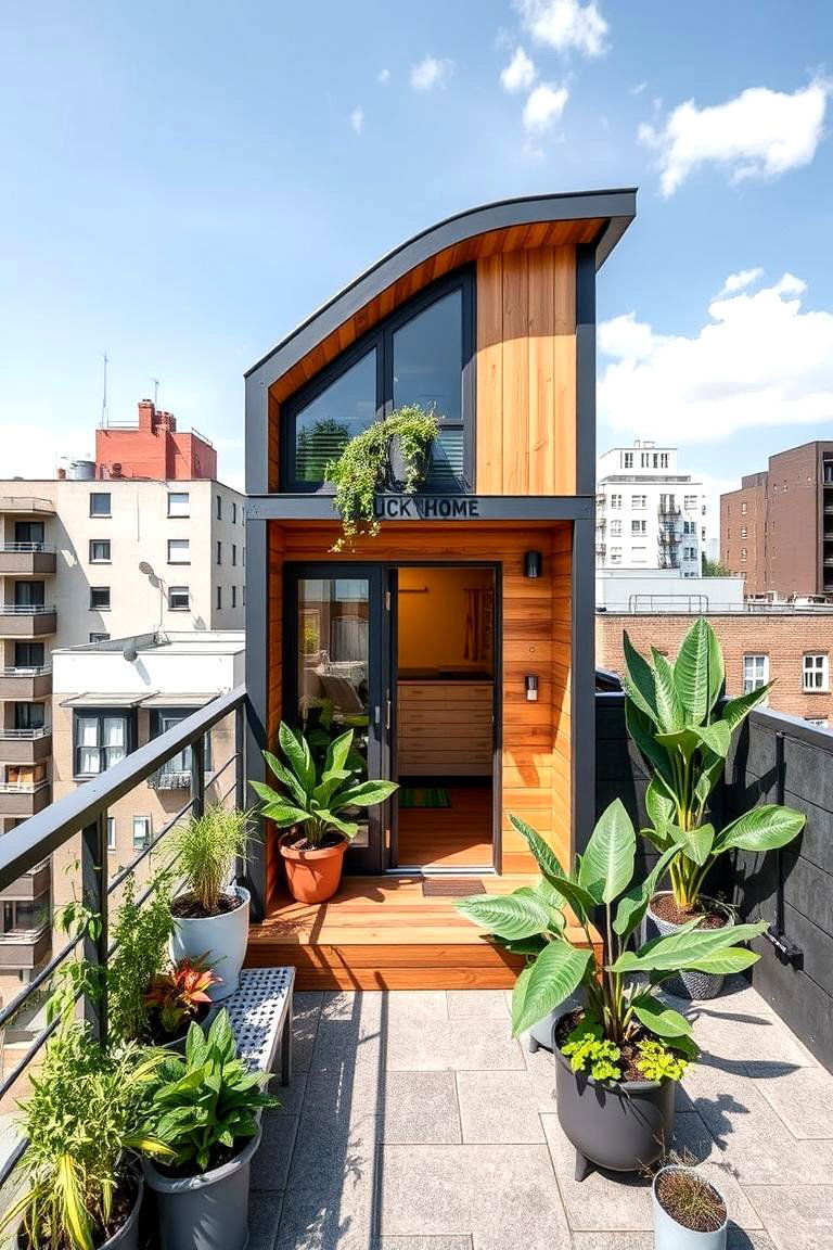 Compact Urban Duck Home - 24 Duck House Ideas