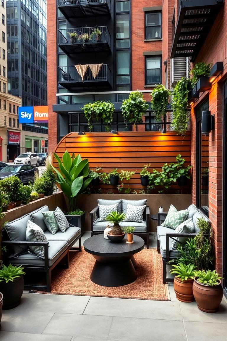 Compact Urban Getaway - 24 Front Yard Patio Ideas