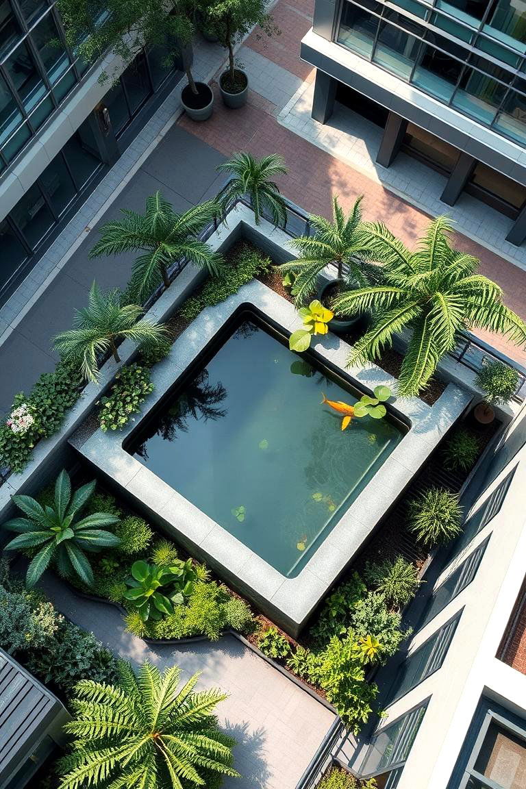 Compact Urban Raised Pond - 24 Raised Garden Pond Ideas