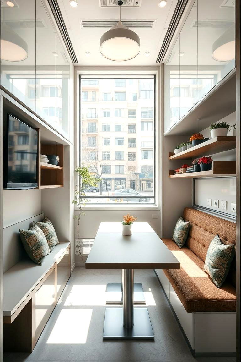 Compact Urban Sunroom - 24 Sunroom Dining Room Ideas
