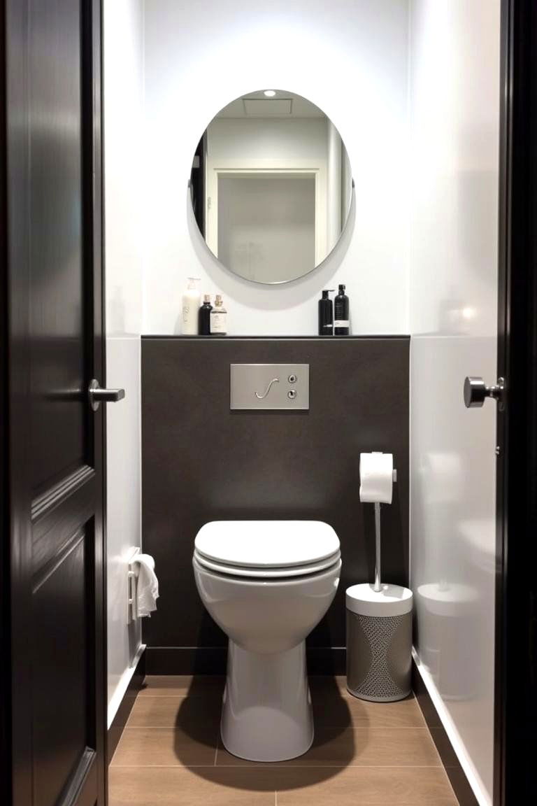 Compact Vanity Designs - 24 Downstairs Toilet Ideas