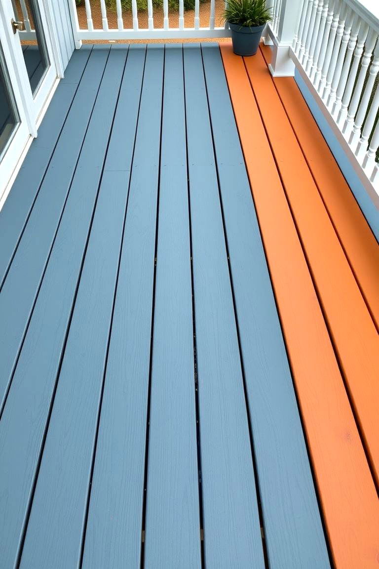 Complementary Colors for a Vibrant Look - 24 Two Tone Deck Color Schemes