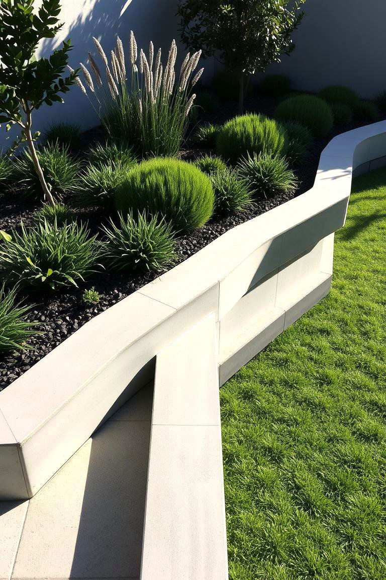 Concrete Edging - 24 Garden Edging Ideas