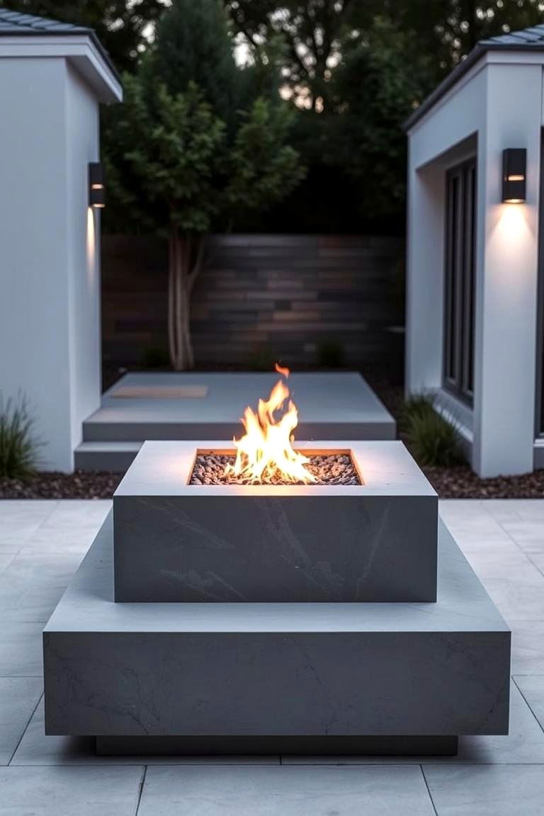 Concrete Fire Pit - 24 Backyard Fire Pit Ideas Landscaping