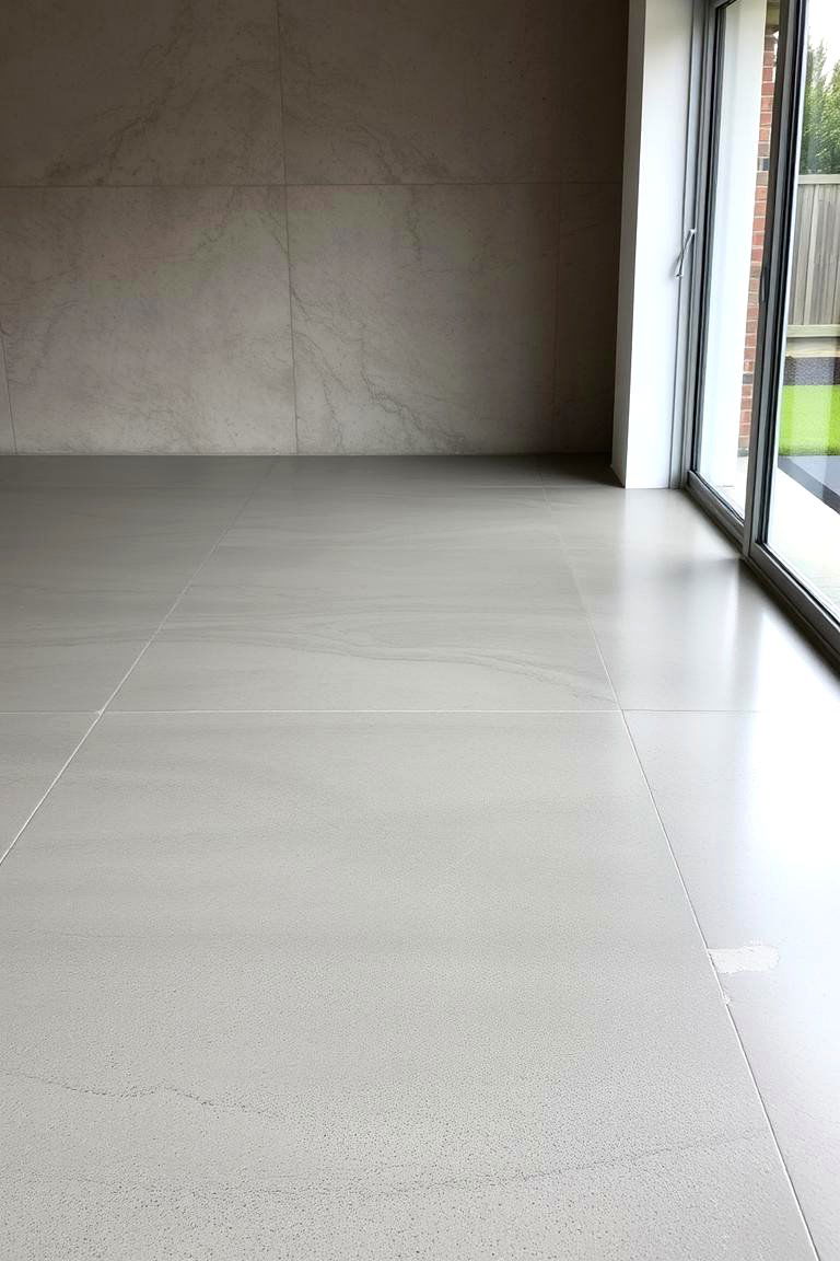 Concrete Overlay Finishing - 24 Shed Floor Ideas
