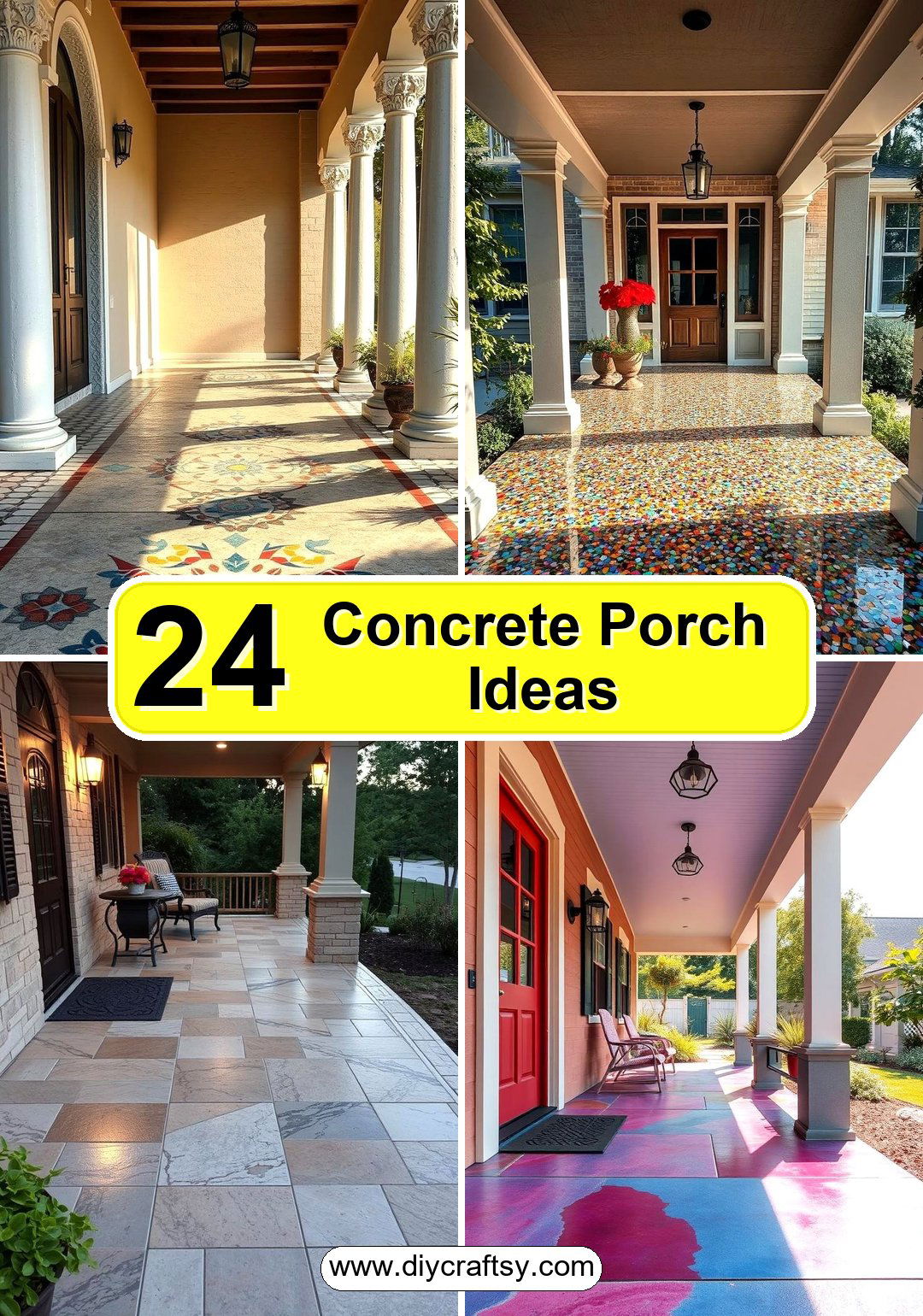 Concrete Porch Ideas